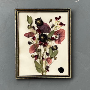 ingelijste droogbloemen